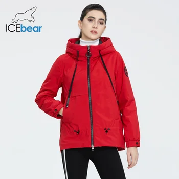 ICEbear 2020 Moterų striukė su gobtuvu stilingas atsitiktinis moterų parko moterų pavasario drabužių prekės ženklo drabužių GWC2023D