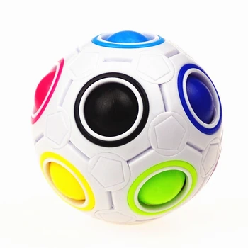 Naujas YJ Creative Magic Cube YJ Vaivorykštė, kamuoliai, Dėlionės magic cube Futbolo kubo neocubo magico Švietimo Žaislai Vaikams, Vaikai