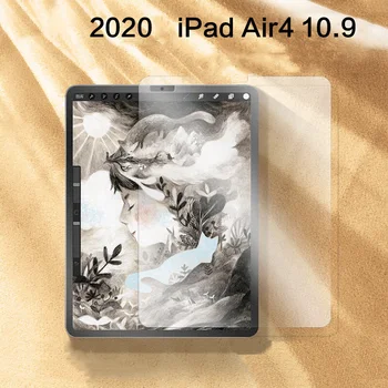 Apple iPad 4 Oro 2020 10.9' 2.5 D Visiškai Padengti Matiniu Matinio Grūdinto Stiklo iPad Air4 10.9 Screen Protector Apsauginė Plėvelė