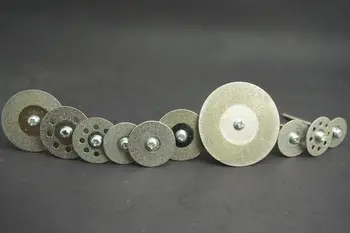 10VNT/Daug Deimantiniai Pjovimo pjauti poliravimo disko cut-off varantys šlifuoklis 16mm-40mm