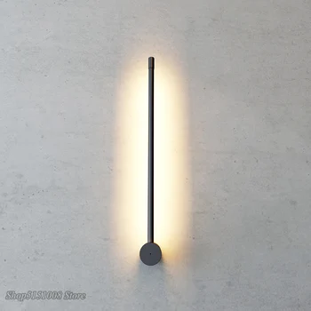 Šiaurės šalių Šiuolaikinės Sienos Šviesos Vonios Veidrodis Šviesos diodų (LED) Sienos Sconce Šviesos Rungtynių Kambarį Dekoruoti Miegamojo Lempa Tuštybės Apšvietimas