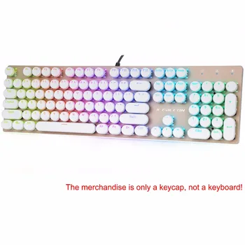 Rašomųjų mašinėlių juostelės Turas Mechaninė Keycaps Vyšnių MX Outemu Klaviatūros Doubleshot Apšvietimu Steampunk Stiliaus Su Keycap Kamščiatraukis
