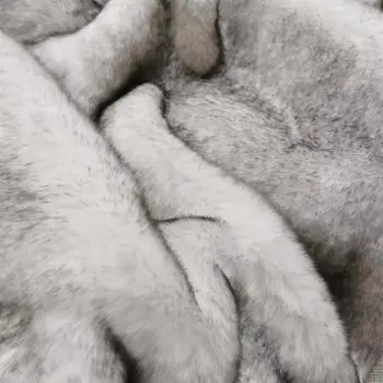 Dirbtiniais Kailiais Antklodė Europos Stiliaus Fox Fur Modelis Kambarys Minkštas Minkštų PV Žemyn Lova Pabaigos Antklodė