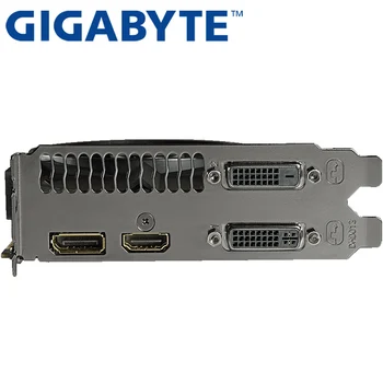 GIGABYTE Vaizdo plokštės GTX950 2GB GDDR5 128Bit Grafikos Kortos nVIDIA VGA Kortos Geforce GTX 950 Naudoti HDMI 1050TI 750 Ti