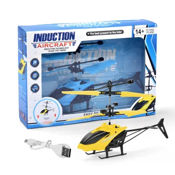 Žaislai Drone Plaukioja Sraigtasparnis Žaislai Vaikams LED Mirksi Vaikų Asamblėjos Infraed Indukcijos Orlaivių, Lėktuvų Gimtadienio Dovana