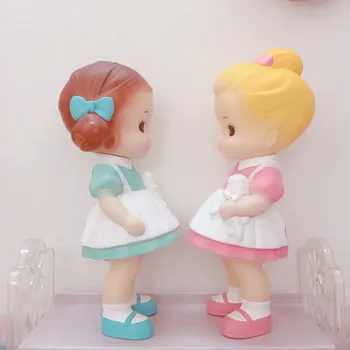 Derliaus Lėlės Mielas Japonija Guminės Lėlės Vaikams, Žaislai, Mergaičių Kambario Decration
