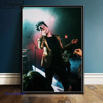 Brendon Urie Panic at the Disco Karšto Muzikos Žvaigždžių Plakatų ir grafikos Sienos Nuotrauka Drobė, Tapyba Sienos meno Kambarys Namo Apdaila
