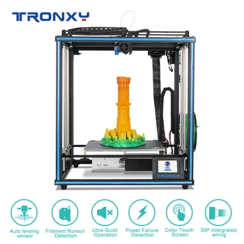 Tronxy 2021 X5SA 24V Full metal CoreXY Dizaino, Didelio tikslumo spausdinti 3D Spausdintuvas 