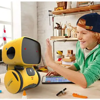 2019 Naujo Tipo Robotų Vaikams Šokių Balso Komandą, Touch Control Žaislai Interaktyvus Robotas Mielas Žaislas Smart Robotų Naujųjų metų Dovanos
