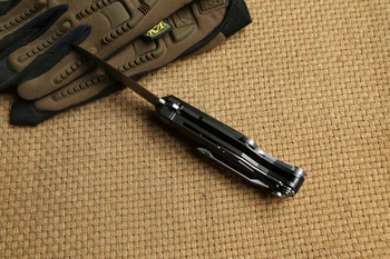 DICORIA RIKE Multi-funkcija VG10 ašmenys rutulinis guolis sulankstomas peilis aliuminio rankena lauko kempingas išgyvenimo medžioklės peiliai, įrankiai