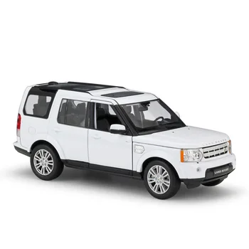 WELLY 1:24 balta Land Rover Discovery 4 automobilių modeliavimo lydinio automobilio modelį amatų, apdailos kolekcijos žaislas įrankiai dovana