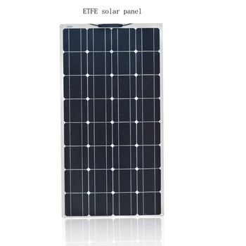 Boguang portable Solar Panel Lankstus 100W 12V plokštė 24v 200w PET AR ETFE monokristalinius efektyvumo PV 12V 100 vatų kinija