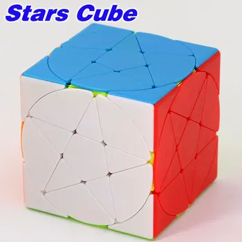 Magic Star Cube Ziicube Įspūdį 3x3 Žvaigždžių Kubas 3x3x3 Keista Forma Professional Magic Kubeliai Švietimo Twist Žaislas Anti-Sress Žaidimas
