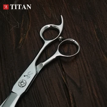 TITAN ножницы парикмахерские profesinės kirpykla, kirpykla šukuosenų 7inch plaukų žirklės vg10 nerūdijančio plieno