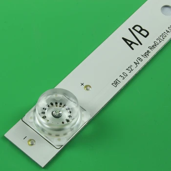 5set 15vnt Nauja LED apšvietimo juostelės juosta suderinamas su LG 32LB561V UOT A B 32 COLIŲ DRT 3.0 32 A B 6916l-2223A 6916l-2224A