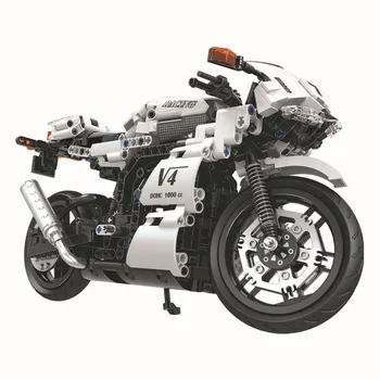 Biuro įranga Motociklo Moto Blokai Rinkiniai Plytų Modelį, Vaikai Klasikinis Žaislai Vaikams, Dovanos, Kalėdų dovanos, Miesto Automobilis