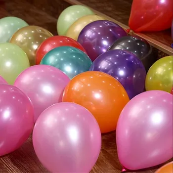 100vnt 10inch 1.5 g pearl balioną helio dujų balionus, gimtadienio, vestuvių balionai kūdikių dušas, gradacija prekes