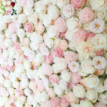 SPR 4ft*8ft suristi gėlių sienos, vestuvių papuošimas, gėlių šalies proga etape fone dekoratyvinių gėlių stalo puošmena