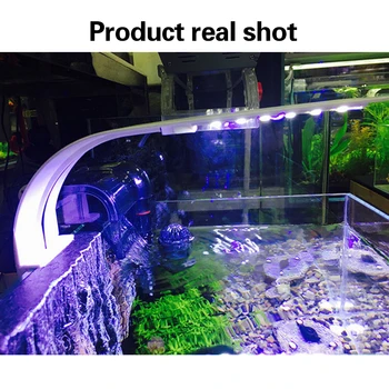 Akvariumas Šviesos Žuvų Bakas, Apsodintas Akvariumas 10W LED Šviesos Akvariumas, LED Apšvietimas, Anti-Rūko Clip-On Luces Šviesos Žibinto Lemputė