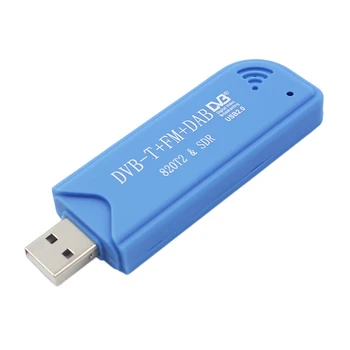 Karšto TTKK USB 2.0 Skaitmeninis DVB-T SDR+DAB+FM HDTV TV Imtuvas Imtuvas Stick RTL2832U+R820T2