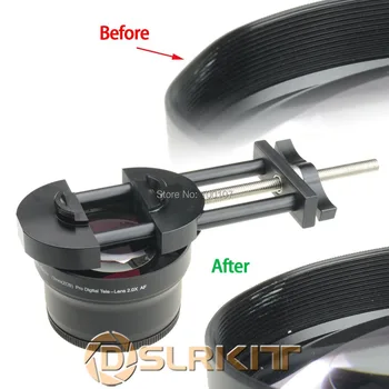 DSLRKIT Pro Objektyvą Vizuoti Įrankis Remontas Filtras Professional Žiedas Padarinių Plieno