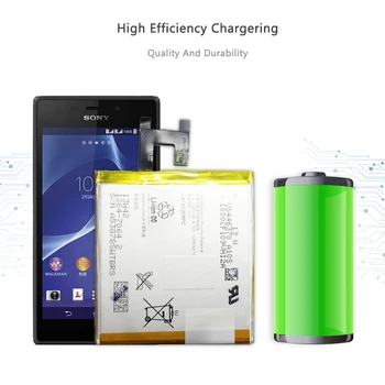 Mobiliojo Telefono Baterija Sony Z L36h Jugoje C6600 C660X L36i C6602 S39h Xperia C CN3 Baterija LIS1502ERPC/LIS1551ERPC 2330mAh