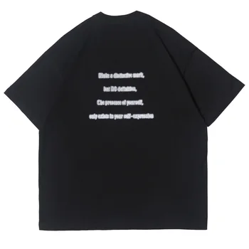 2020 naujos T Shirt Mens Hip-Hop laišką Marškinėlius Streetwear Vasaros Medvilnės Harajuku T-Marškinėliai trumpomis Rankovėmis Viršūnes Tees Street Wear