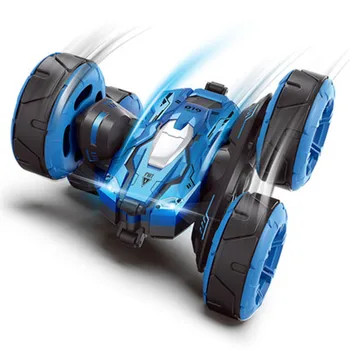 RC Automobilių 2.4 G 4CH Stunt Drift Deformacijos Buggy Automobilių Rock Crawler Roll Automobilių 360 Laipsnių Flip Vaikams Robotas RC Automobilių Žaislai, Dovanos