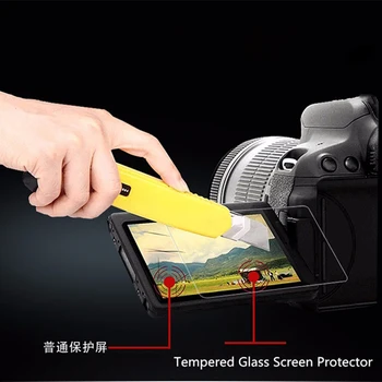 3PCS HD Grūdintas Stiklas Screen Protector Canon EOS 5D2 5DII 1DS3 50D, 40D Specialus Ekranas, Kamera, LCD Grūdinto stiklo Apsauginė Plėvelė