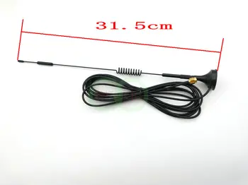 100vnt daug 4G 3G, GSM antena 7dbi didelis pelnas magnetinis pagrindas su 3meters kabelis, sma male