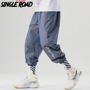 SingleRoad Mens Sweatpants Vyrų Mados 2020 M Gradientas Hip-Hop Baggy Poilsiu Japonijos Streetwear Kelnės Haremo Kelnės Vyrams