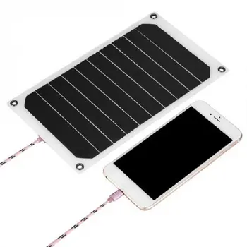 10W saulės skydelis fotoelektros modulis valdybos mobiliųjų telefonų kroviklį lauko lengvas USB įkrovimo valdyba