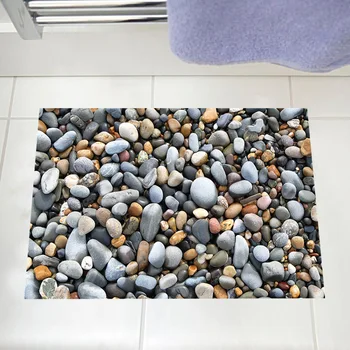ZOOYOO 3D sienų lipdukai vandeniui akmenimis mados namų puošybai vonios kambarys, koridorius, priešslydžio sistema, grindys, vinilo grindų lipdukai