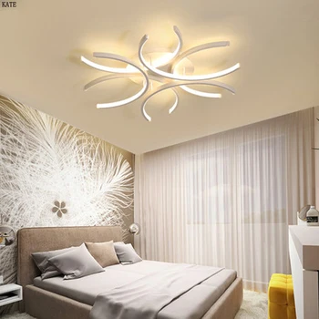 Šiuolaikinių LED lubų šviestuvas gyvenamasis kambarys, valgomasis, miegamasis, blizgus, LED šviestuvo lubų lempa kūrybinė asmenybė lempos