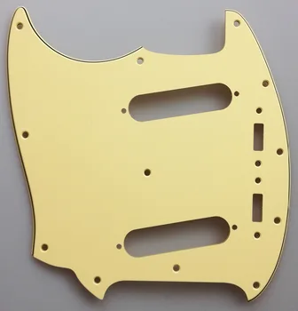 Pleroo Custom Gitara pickgaurd Nulio Plokštė - MUMS Kairėje Mustang Gitara Pickguard Nulio Plokštė