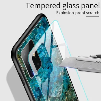 Gradientas Grūdintas Stiklas Case For Samsung Galaxy A31 A51 A71 A10 A20 A60 A70 A10E A20E Atveju Dėl SM A515F A715F Galinį Telefono Dangtelį