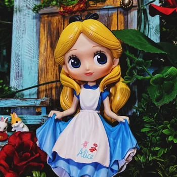 7.5 CM Užšaldyti Aisha Anna Q Versija Gimtadienio Tortas Žaislas Apdailos Alice Tinker Bell Rapunzel Veiksmų Lėlės Žaislą Dovanų