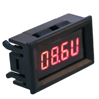 OOTDTY 2 in 1 LED Matuoklis Tachometras Skaitmeninis RPM Voltmeter Auto Variklio sukimosi Greičio