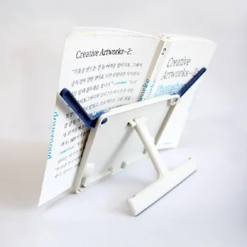 Nešiojamų Bookstand 60 laipsnių Kampu;Kompaktiškas Dydis, Bet Stiprus;Plonas,lengvas ir ergonomiškas Bookstand BST-07