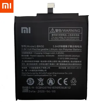 Originalus Xiao Mi Telefono Baterija Redmi 4A Hongmi 4A 3120mAh BN30 Aukštos Kokybės Su nemokamais Įrankiais