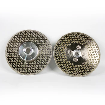 Raizi 1 Vnt Marmuro Pjovimo Diskas, Šlifavimo Ratas Electroplated Keramikos Granito 5 colių/125 mm, Deimantinio pjauti