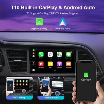 Automobilio Radijo Ford Fiesta 2009-2017 Android 9.0 2 Din 9 Colių Multimedia Stereo Navigacijos GPS Automobilių DVD Grotuvas, Bluetooth OKNAVI