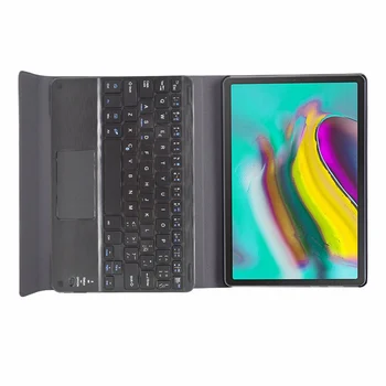 Touchpad ispanijos Keyboard Case For Samsung Galaxy Tab A7 A6 2016 10.1 2019 10.5 2018 SM T500 T580 T510 T590 T595 Pieštukas Turėtojas