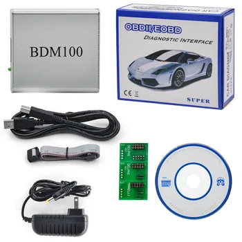 Naujas BDM 100 ECU BDM 1255 Programuotojas BDM100 CDM1255 + BDM RĖMAS su Adapterių Rinkinys tinka BDM100 programuotojas/ CMD, bdm rėmelį