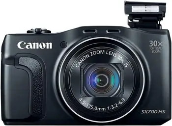 NAUDOTAS Canon PowerShot SX700 HS Skaitmeninė 16.1 megapikselių CMOS vaizdo Kamerą su 30x optinis priartinimas, 4x skaitmeninis priartinimas HD vaizdo 1080p