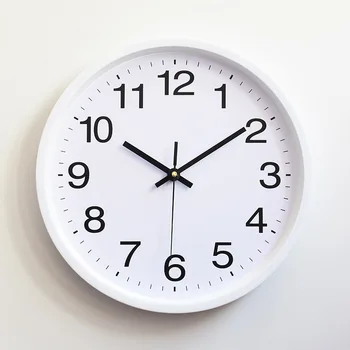 Klasikinis Paprastas Derliaus Sieniniai Laikrodžiai 2019 Naują Atvykimo Modernus Apvalių Plasitc Laikrodis Kvarcinis Horloge Retro Wathces Relogio de parede