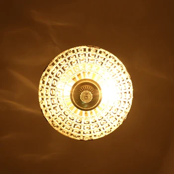 Europos derliaus bronzos spalvos kristalų ir metalo 220 V E27 led lubų šviestuvas gyvenimo kambario, miegamasis susitikimų kambarys kambarį viešbutyje