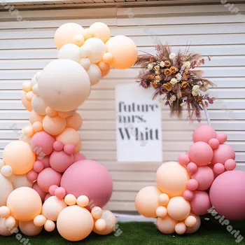 127pcs Macaron Balionų Girliandą Arch Vaivorykštė Vestuvių, Gimtadienio Apdailos Naujųjų Metų Namų Dekoro 2021 Vaikams Baby Shower Ballon