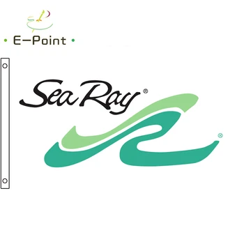 Sea Ray Laivų Vėliavos 60*90cm (2x3ft) 90*150cm (3x5ft) Dydis Kalėdų Dekoracijas Namuose ir Sode
