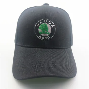 Unisex Medvilnės Automobilio logotipas rezultatų Beisbolo kepuraitę skrybėlė skoda octavia fabia greitai yeti puikus Motociklas, Automobilis, Optikos Reikmenys